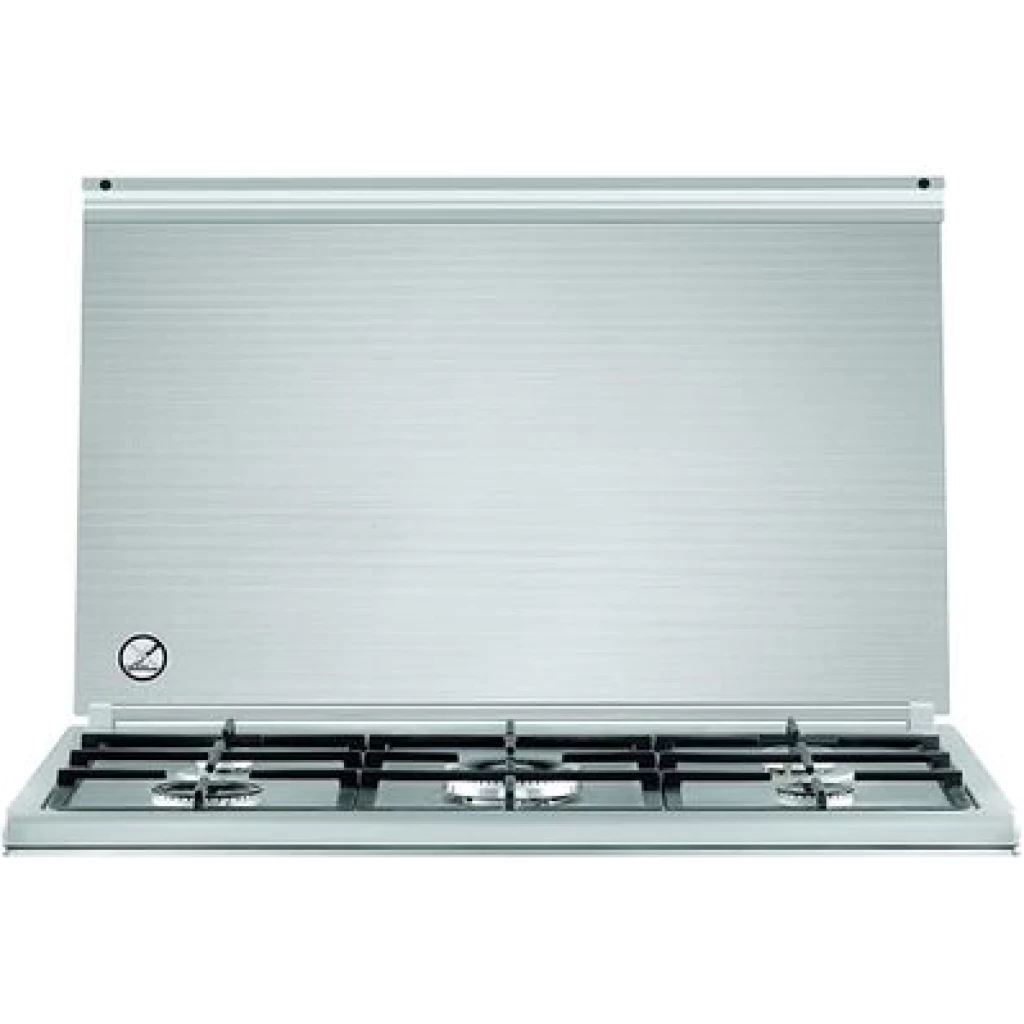 Electrolux Full Gas Cooker 90X60cm EKK925A0OX; 5 Gas Burners, Electric Oven & Grill, Thermostat & Rotisserie, Multi-Function Oven, Steel - Silver.