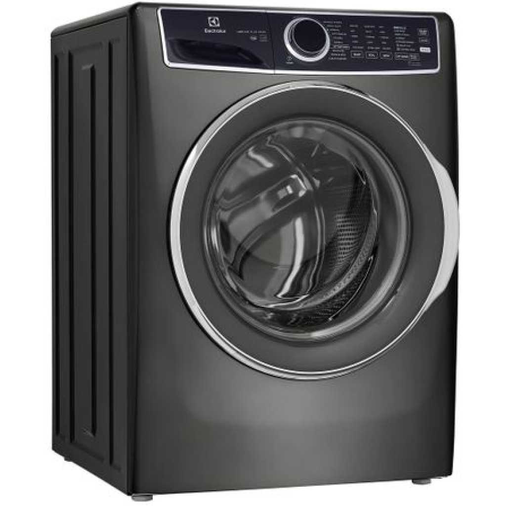 Electrolux 8kg Ultimate Care500 Front Loading Washing Machine, Steam Wash, Inverter Motor - EWF8221DL7- Black