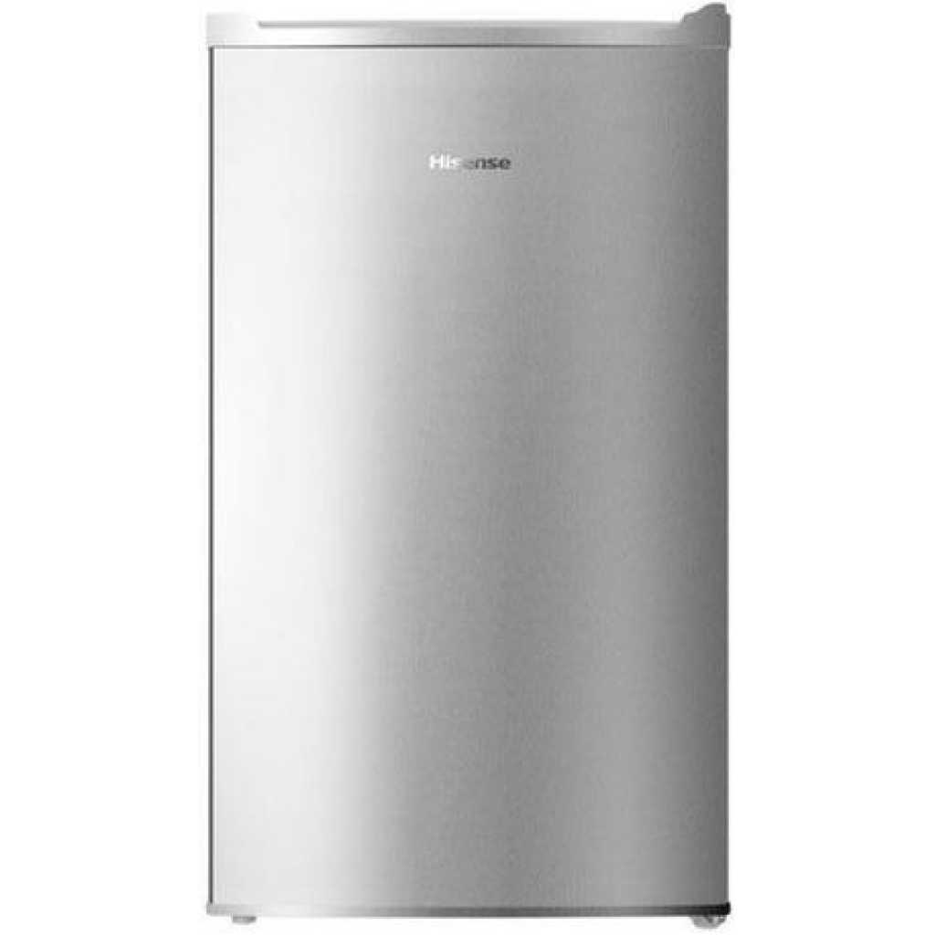 Hisense 120 Litres Fridge RR120DAGS; Single Door Defrost Refrigerator - Silver