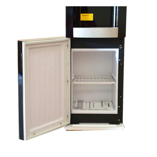 MeWe MWD-16E 3 Tap Hot & Normal & Cold Water Dispenser (340*330*980mm) - Black, Silver