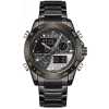 Naviforce Men's Chronograph Analog And Digital Watch - Black