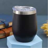 12oz U-shaped Stainless Steel Thermos Cup Double-Layer Wine Pot Belly Cup- Multi-colours. Cups Mugs & Saucers TilyExpress