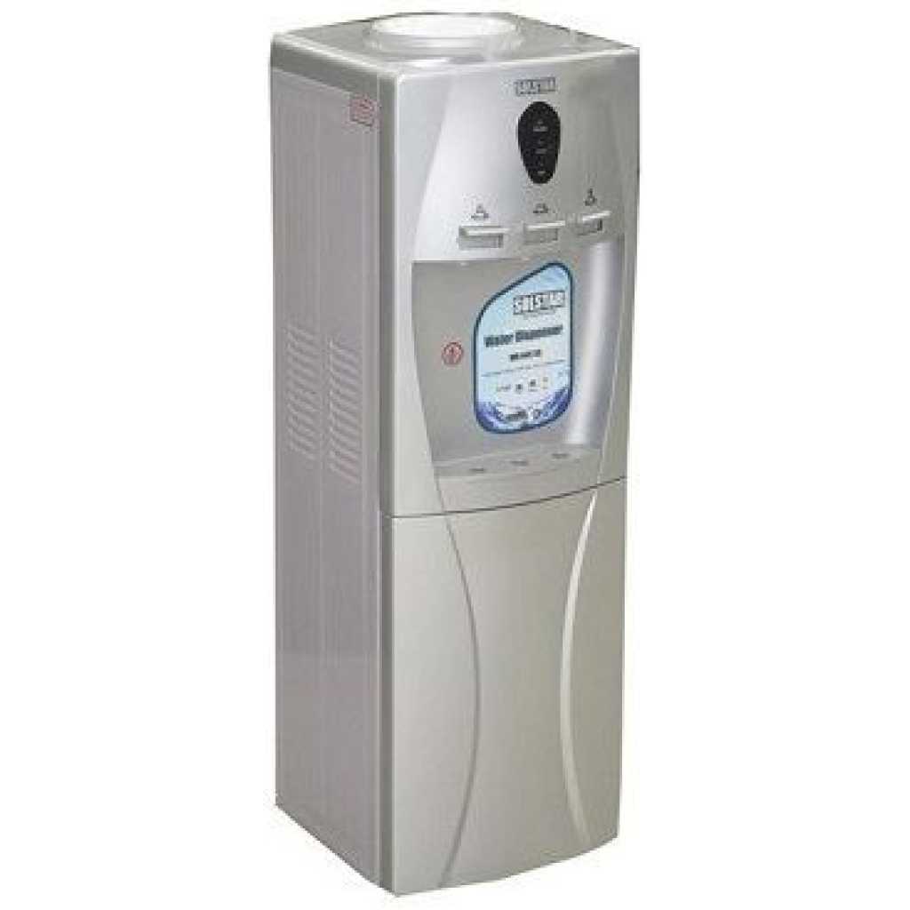 Solstar 3 Tap 12L Hot, Normal And Cold Water dispenser For Home And Office- Silver