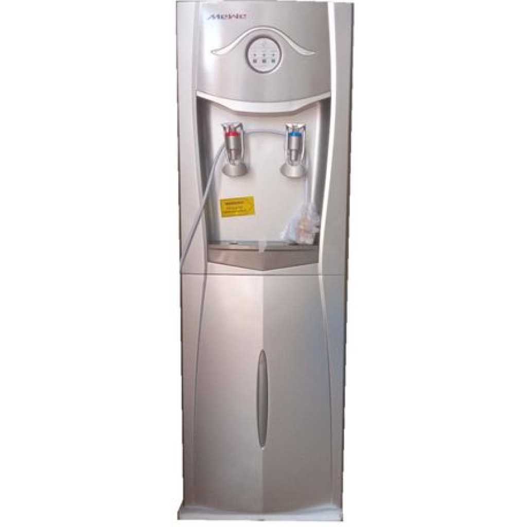 MeWe MWD-03E 2 Tap Hot & Cold Water Dispenser (big size 340*330*980mm) - Grey, Silver