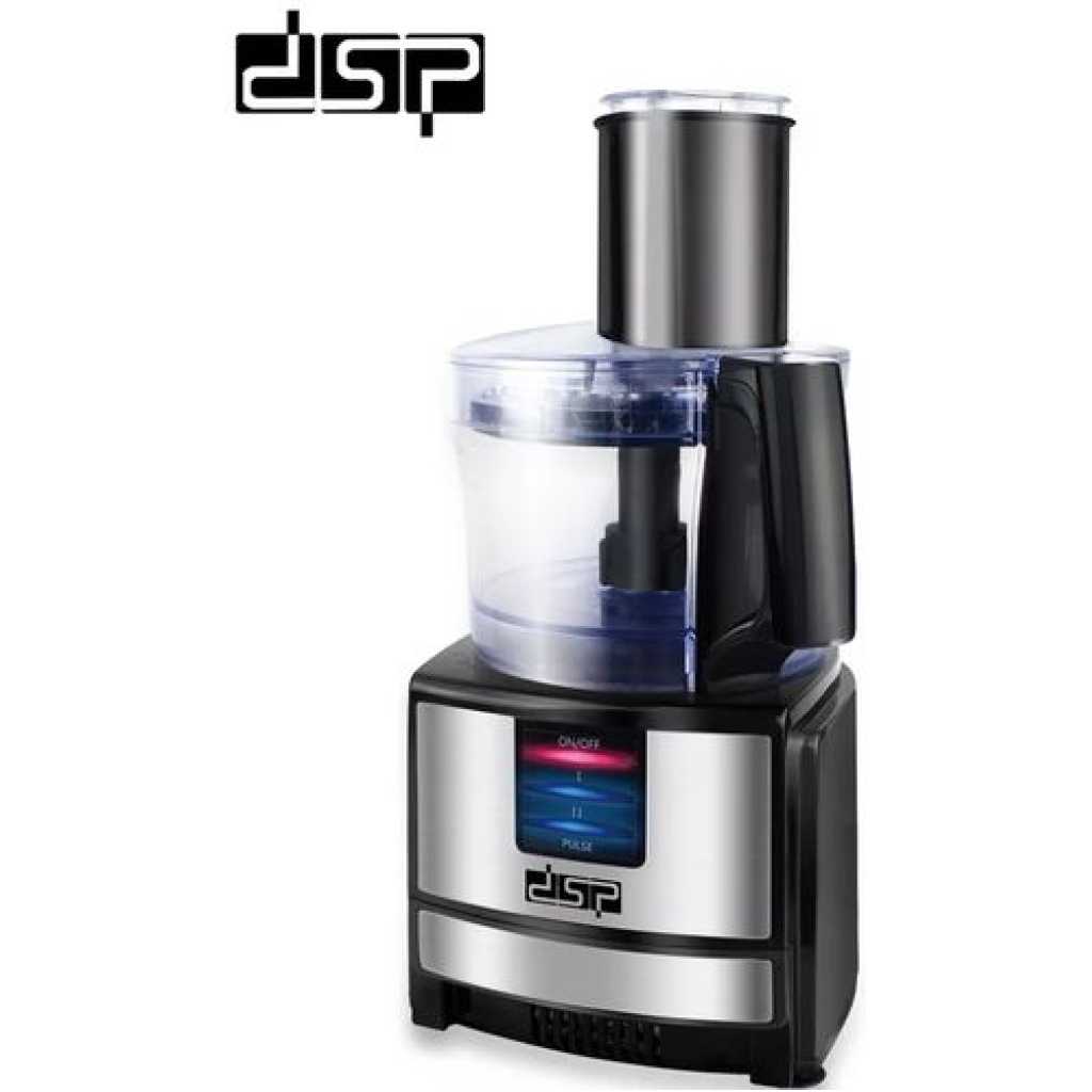 Dsp 9 In1 Salad Maker With Juicer Extractor Blender Food Processor Dicing Kit- Black.