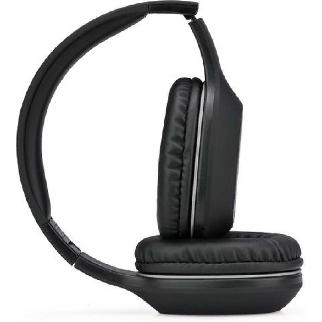 Lenovo HD300 Foldable Wireless Bluetooth Noise Cancellation Headphones - Black