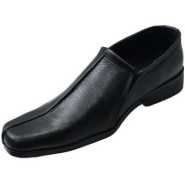 Men's Faux leather Shoes-Black