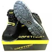 Safety Boy Heavy Duty Men’s Boots Shoes – Black Men's Fashion TilyExpress