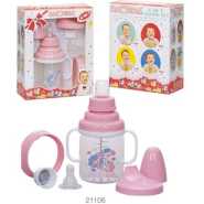 7 In 1 Camera New Safe Milk Baby Feeding Set(250ML) - Multi-colours.