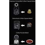 Saachi Pod Capsule Coffee Espresso Machine-Blue Espresso Machine & Coffeemaker Combos TilyExpress