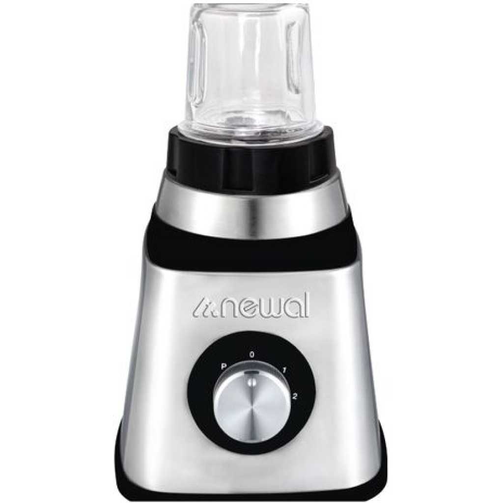 Newal Glass Jar Ice crushing Blender 1.5L NWL-3047 - Silver, Black