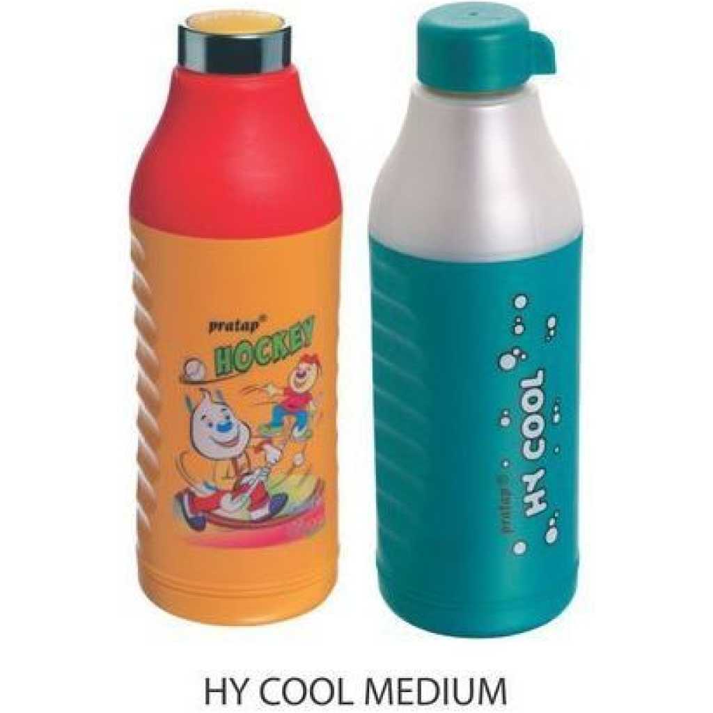 520ml Round Spillproof Insulated Sports Cycling School Water Bottle- Multi-colours