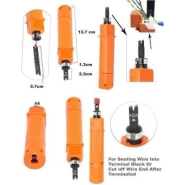 HT-314B Impact Punch Down Tool Network Wire Cable CAT5E CAT6 RJ45 RJ11 Punching Tool Manual Crimper