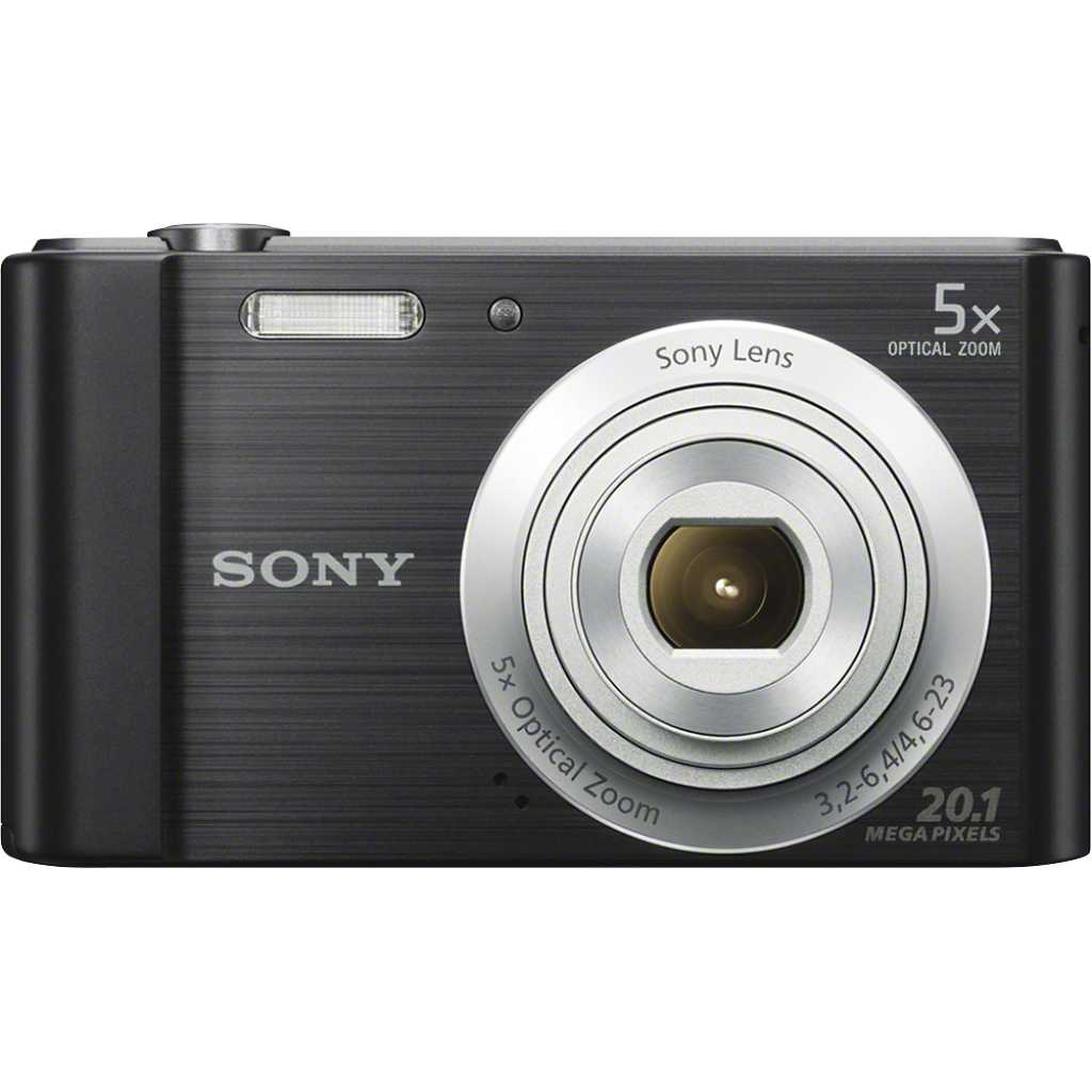 Sony - DSC-W800 20.1-Megapixel Digital Camera - Black