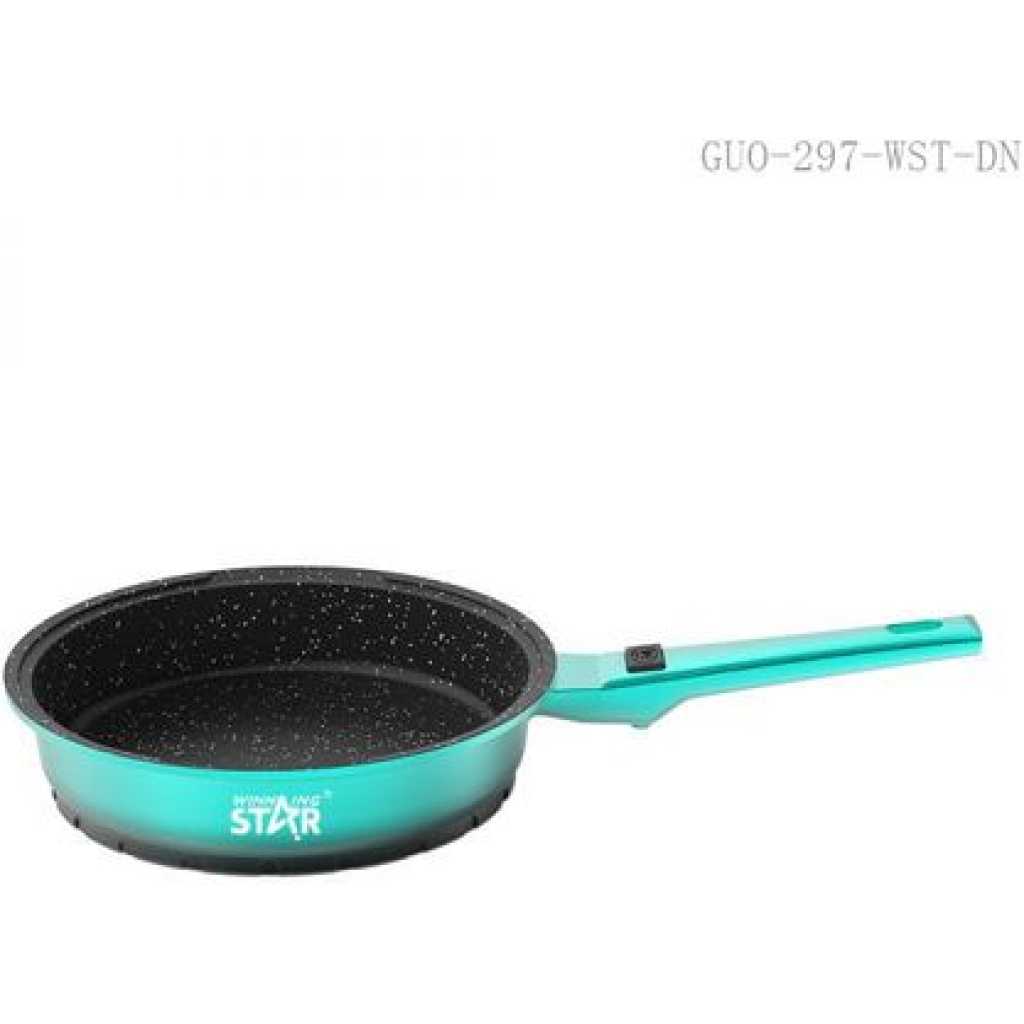 Winningstar Non-Stick Saucepans Cookware Set With Milk Pan Soup Pot Deep Frying Pan- Green.