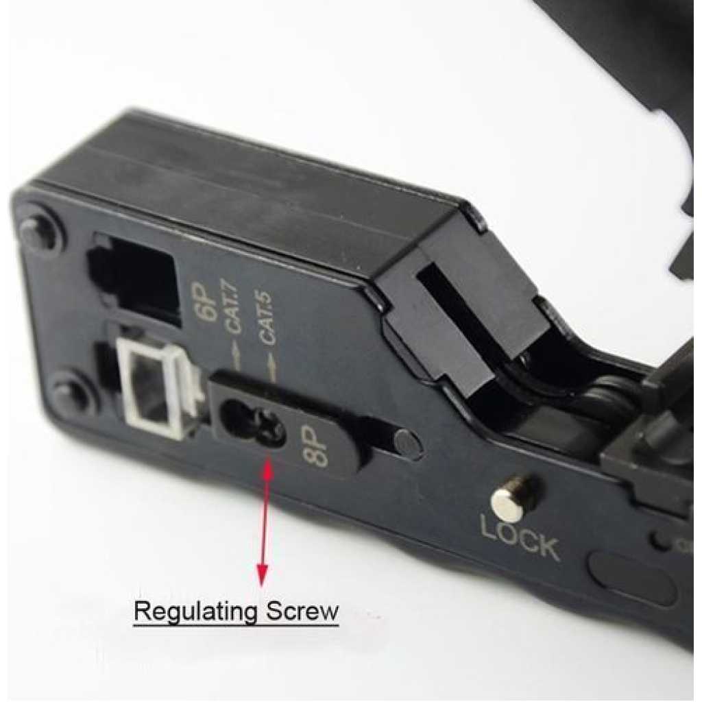 Modular Plug Crimper Crimping Tool Networking Tool - Black