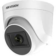 HIKVISION 2MP Dome with inbuilt Mic DS-2CE76D0T-ITPFS + USEWELL BNC/DC, White