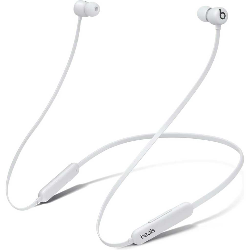 Beats Flex Wireless Earbuds - Apple W1 Headphone Chip, Magnetic Earphones, Class 1 Bluetooth, 12 Hours of Listening Time, Built-in Microphone - Beats Black