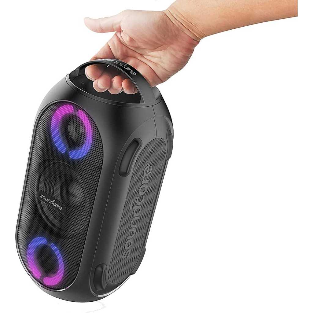 Soundcore Rave PartyCast Wireless Party Speaker | Black | 80W | IPX7 Waterproof | 18-Hr Playtime