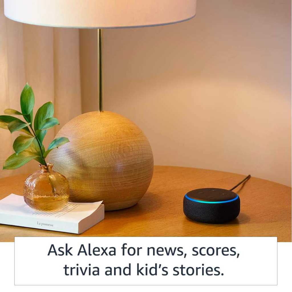 Amazon Echo Dot (3rd Gen) – New And Improved Smart Speaker With Alexa (Black) Bluetooth Speakers TilyExpress 4
