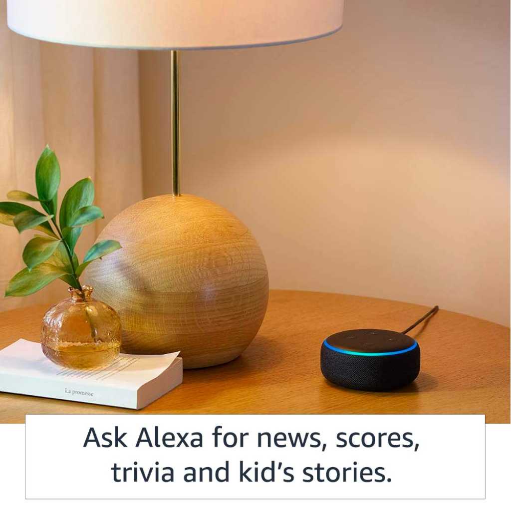 Amazon Echo Dot (3rd Gen) – New And Improved Smart Speaker With Alexa (Black)