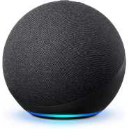 Amazon Echo (4th Gen) | Spherical Design With Rich Sound, Smart Home Hub, And Alexa | Charcoal