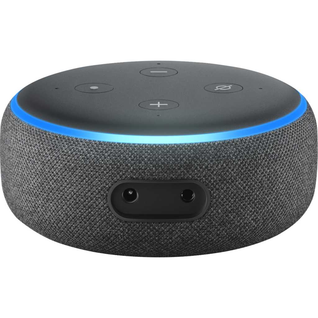 Amazon Echo Dot (3rd Gen) – New And Improved Smart Speaker With Alexa (Black) Bluetooth Speakers TilyExpress 3