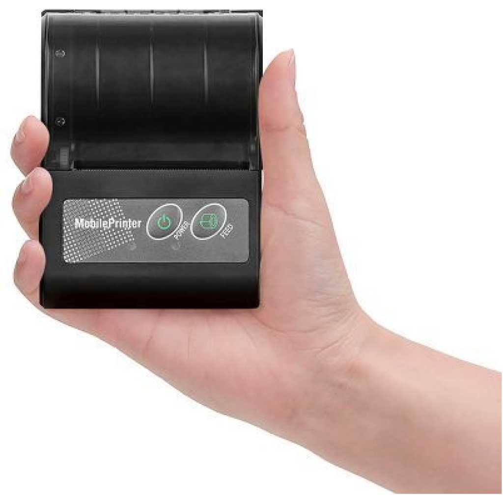 Portable 58mm Wireless BT Mobile Thermal Receipt Printer