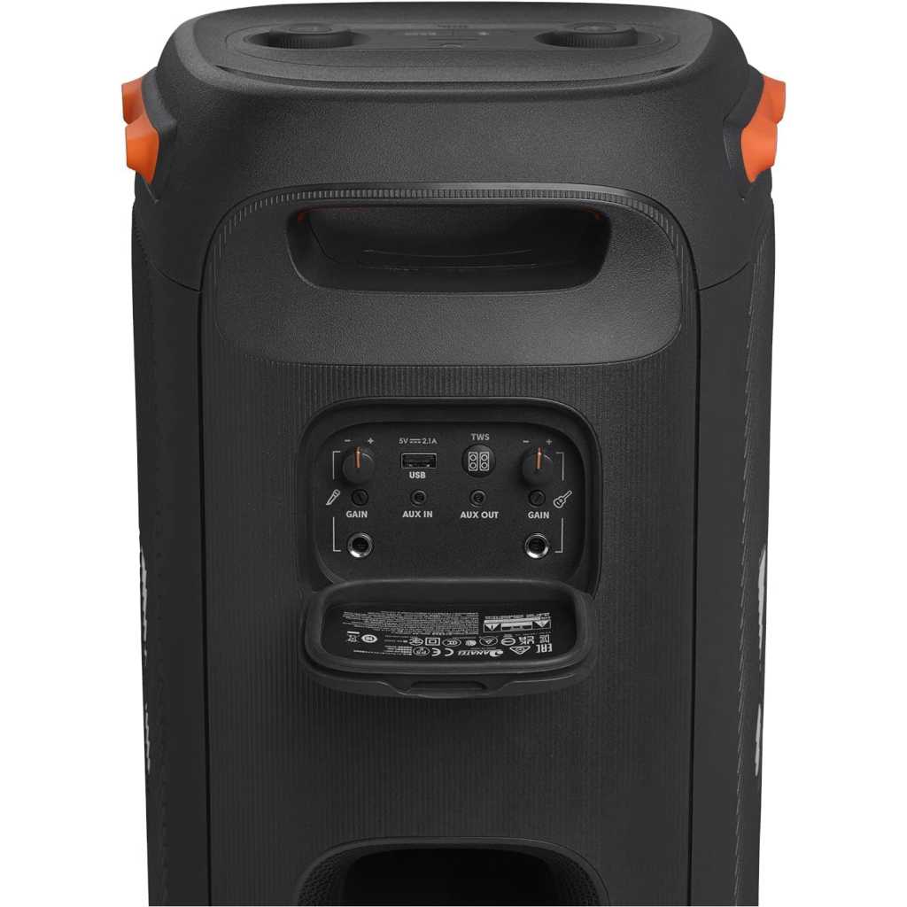 JBL PartyBox 110 - Portable Party Speaker With Built-in Lights, Powerful Sound And Deep Bass - Black