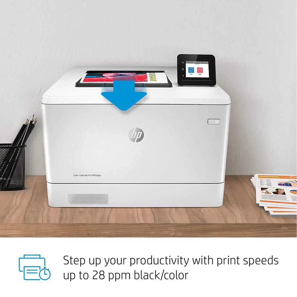 HP Color Laserjet Pro M454dw Wireless Printer (W1Y45A)