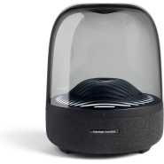 Harman Kardon Aura Studio 3 - Elegant, Bluetooth Wireless Speaker with Premium Design and Ambient Lighting- Black
