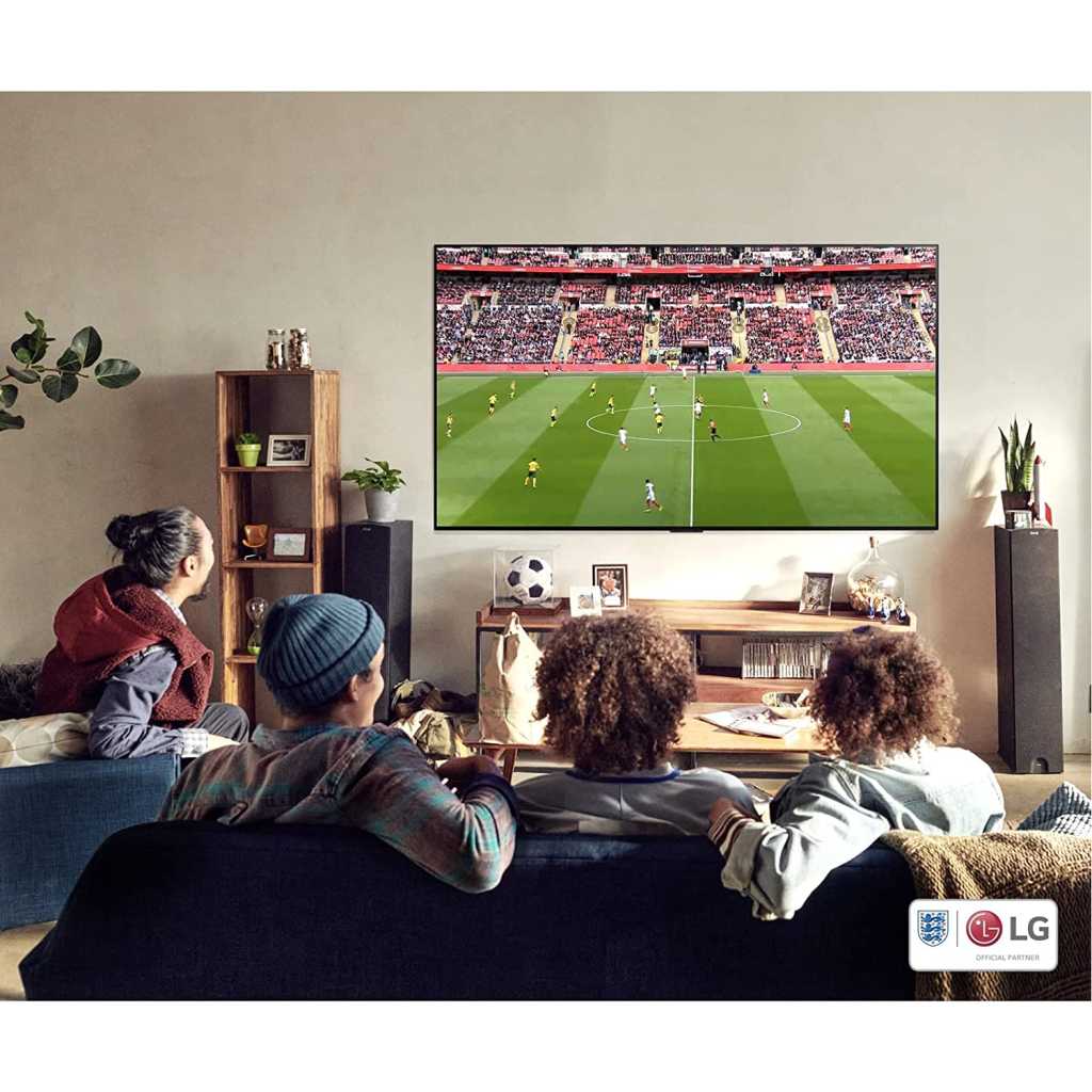 LG OLED Evo TV 65 Inch G1 Series, AI Processor Smart TV, Gallery Design 4K Cinema HDR WebOS Smart AI ThinQ Pixel Dimming- OLED65G1PVA