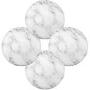 2 Sided 6PC Marble Design Round Placemats Dining Table Mats- Multi-colour. Tabletop Accessories TilyExpress