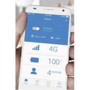 Alcatel Linkzone 4G LTE Mobile Mifi Wifi Router, Unlocked – Black MiFi TilyExpress