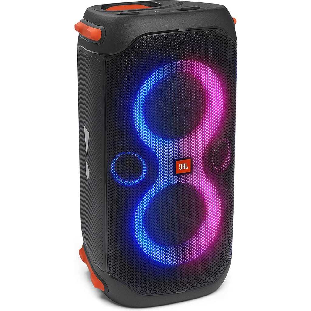 JBL PartyBox 110 - Portable Party Speaker With Built-in Lights, Powerful Sound And Deep Bass - Black