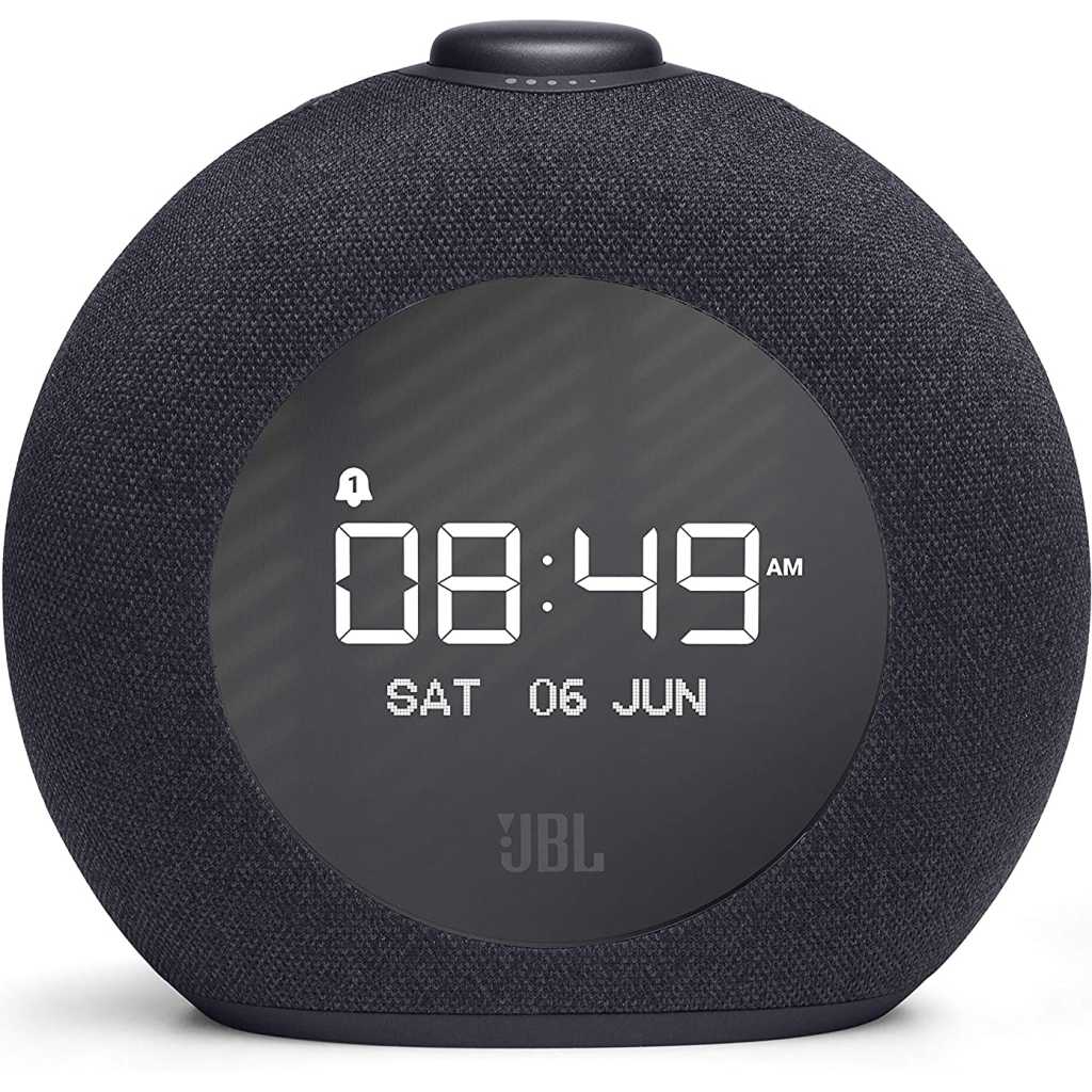 JBL Horizon 2 Bluetooth Clock Radio Speaker with FM Radio and DAB - Black