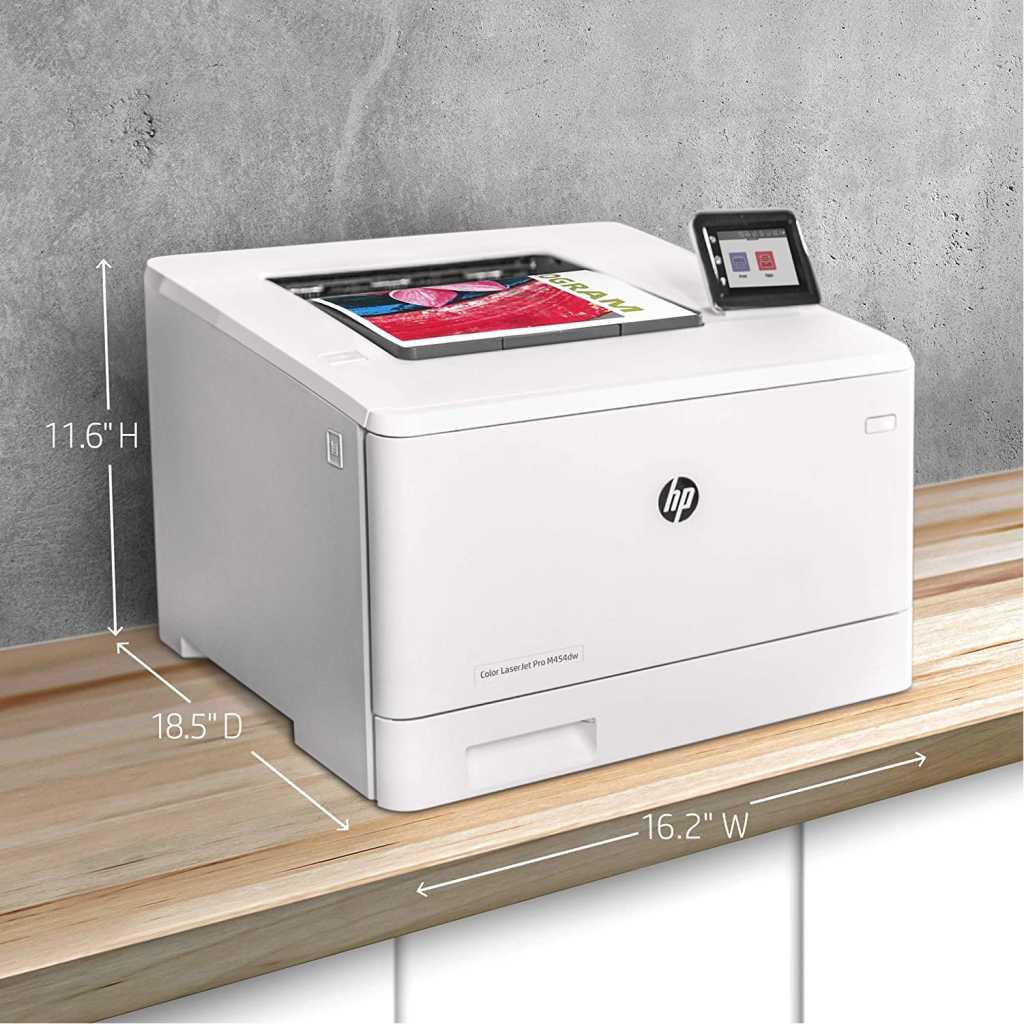 HP Color Laserjet Pro M454dw Wireless Printer (W1Y45A)