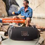 JBL Xtreme 3 - Portable Bluetooth Speaker, Powerful Sound and Deep Bass, IP67 Waterproof, 15 Hours of Playtime, Powerbank, JBL PartyBoost for Multi-speaker Pairing (Black)