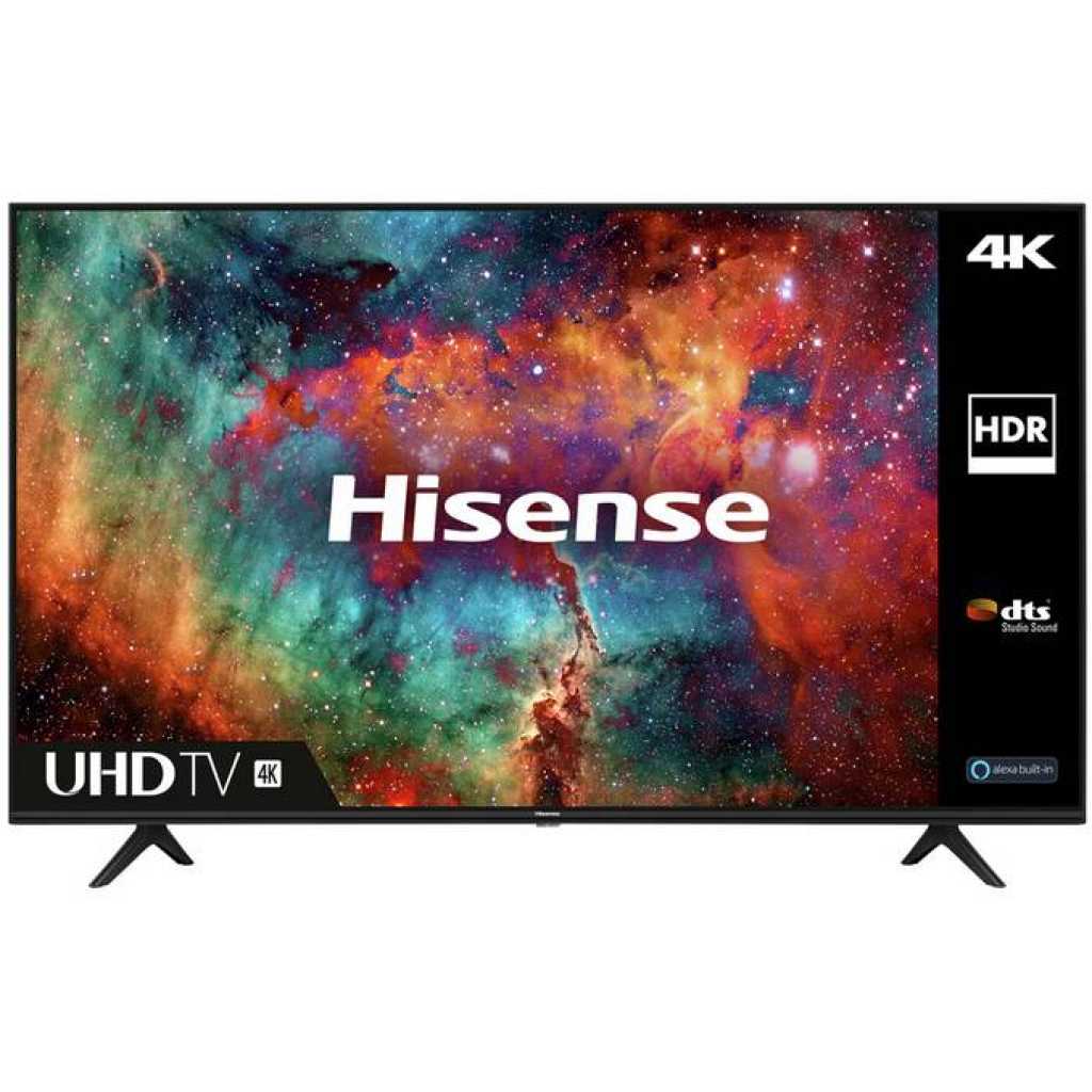 HISENSE 65A7100FTUK 65-inch 4K UHD HDR Smart TV with Freeview play, and Alexa Built-in