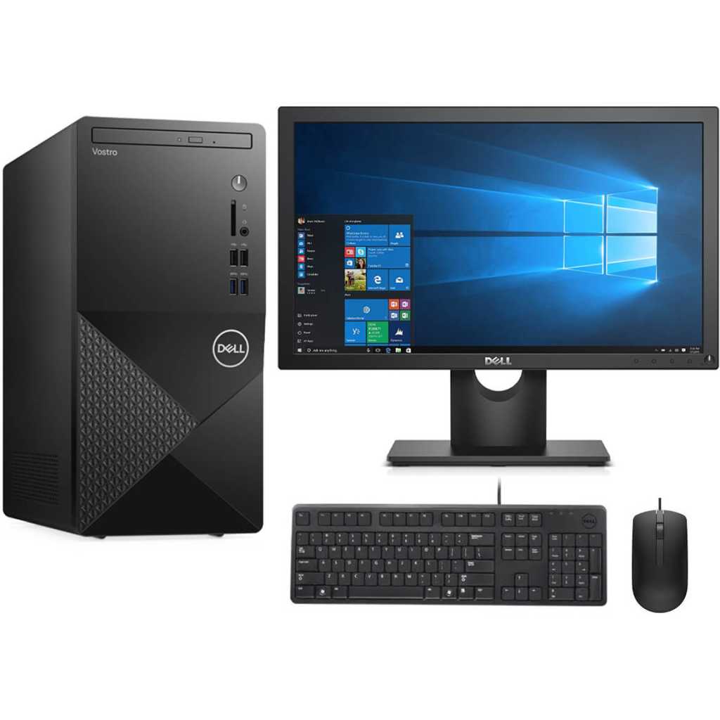 Dell Vostro 3888 Mini Tower Desktop Intel Core i5 RAM 8GB Storage 256GB SSD + 1TB SATA HDD + 18.5″ Monitor