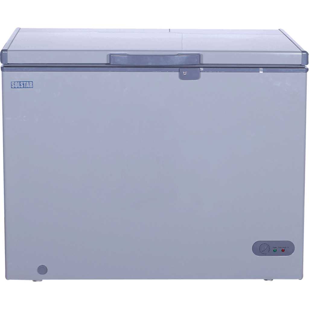 Solstar 350L CF350-SGLBSS Chest Freezer - Silver