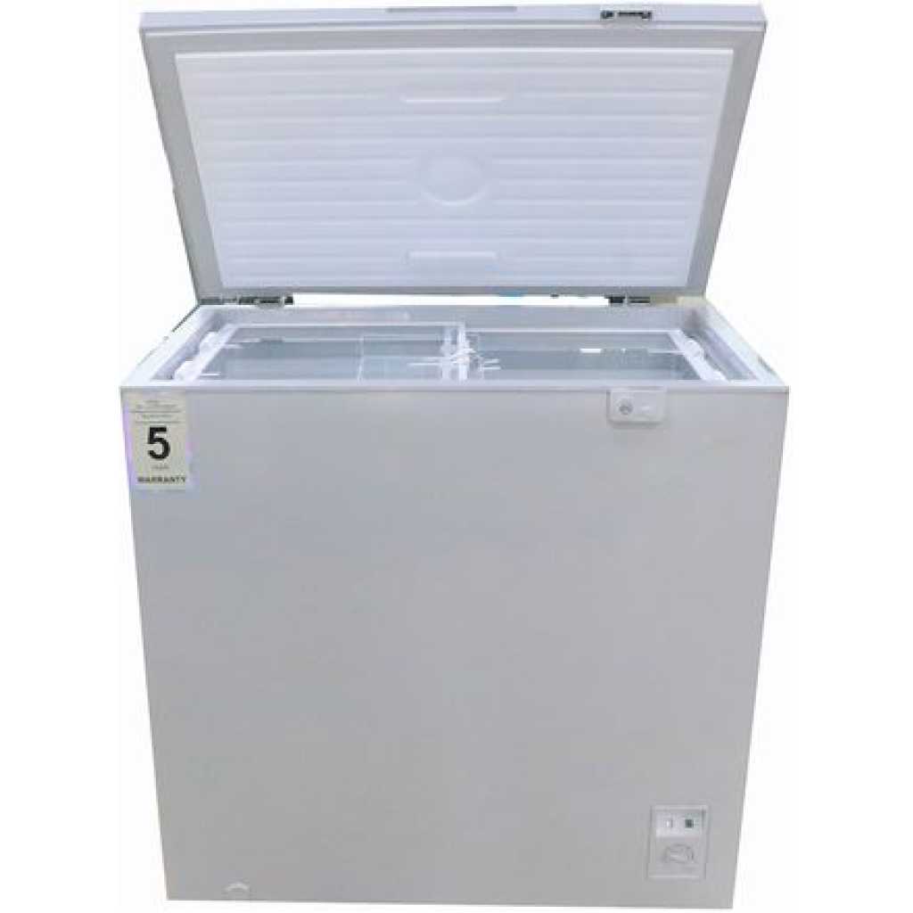 Chiq 260 - Litres Chest Freezer – Grey