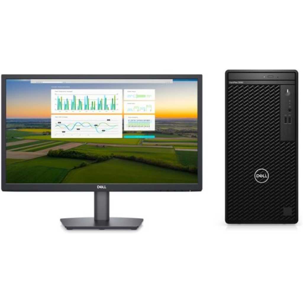 Dell OptiPlex 3090 Core i5 4GB RAM, 1TB HDD, 10th Generation + 21.5″ Monitor Desktop PC