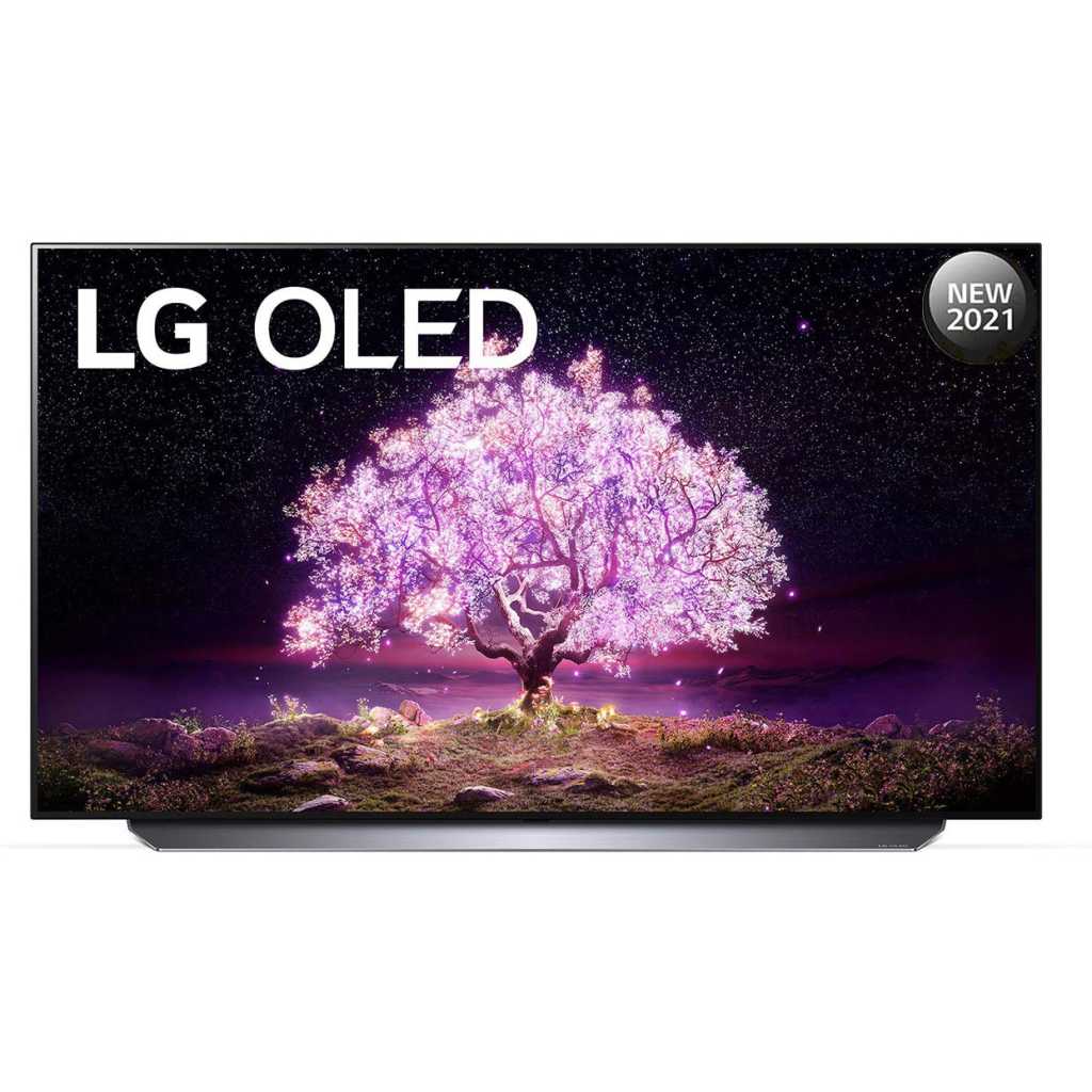 LG 55 Inch OLED 4K TV C1 series, Self lighting OLED, a9 Gen4 AI Processor 4K, Perfect Black, & Perfect Color