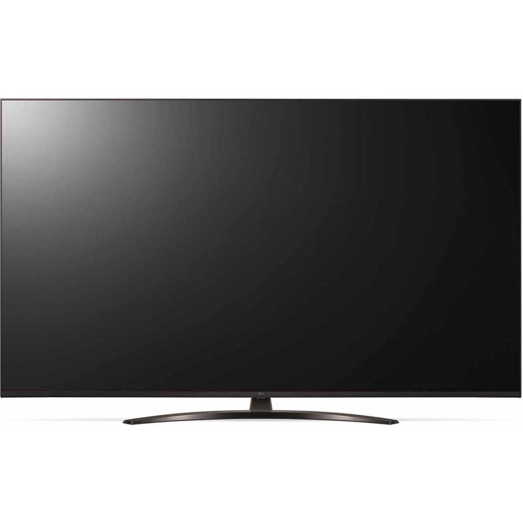 LG 55 Inch UHD 4K TV 55UP8150PVB, Cinema Screen Design 4K Active HDR WebOS Smart AI ThinQ - Black