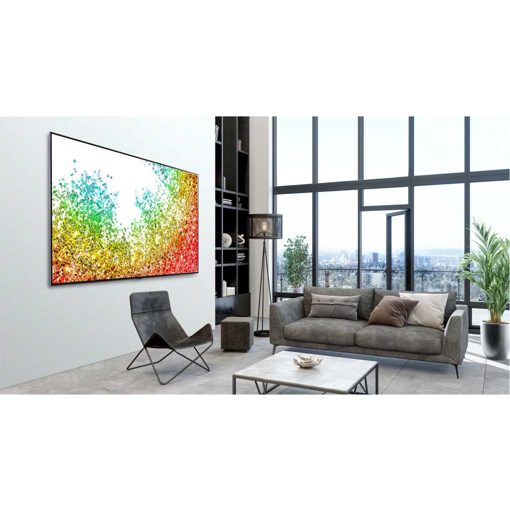 LG Real 8K NanoCell 75 Inch 95 Series, Nano Color, Nano Black, A9 Gen4 AI Processor 8K, Cinema Screen - Black