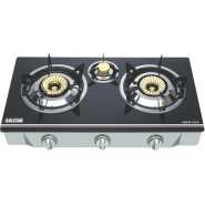 Solstar GBG 3SS 3 Gas Burner - Black