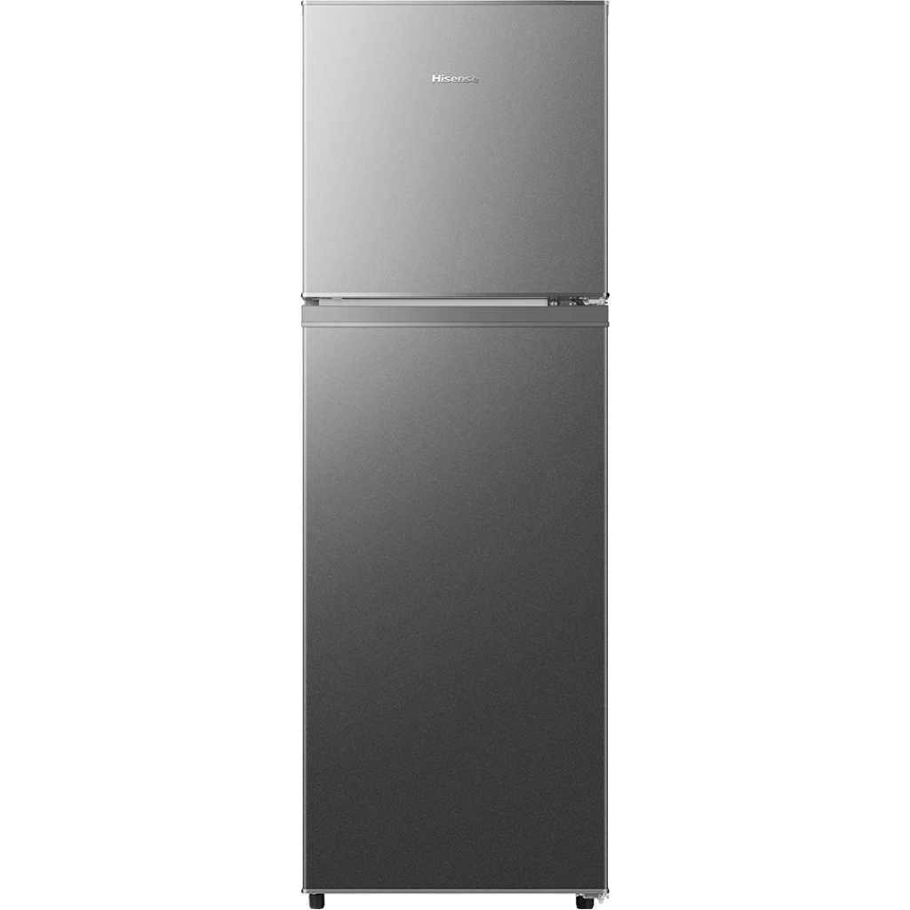 Hisense 225L Fridge, H225TTS | (Combi) Double Door Refrigerator - Platinum Silver