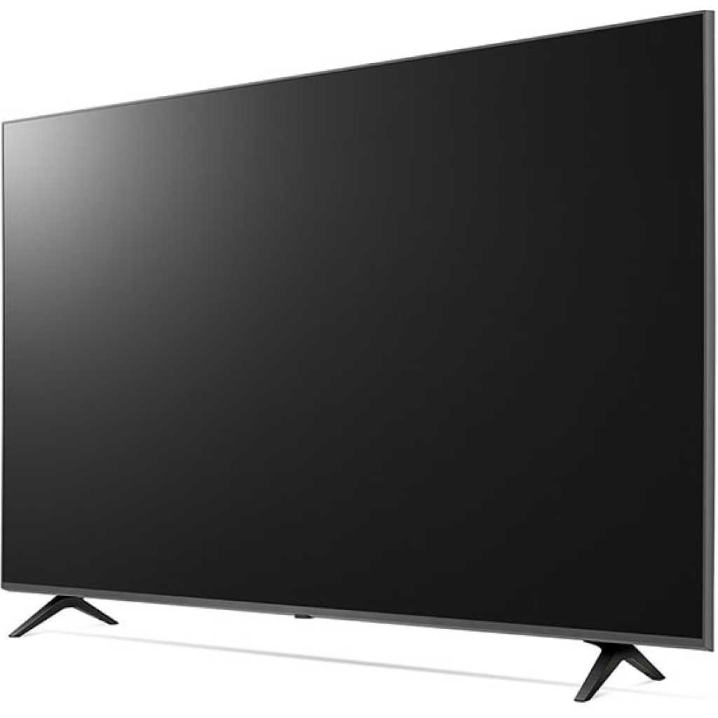 LG 65 Inch UHD 4K TV 65UQ80006LD, Cinema Screen Design 4K Active HDR WebOS Smart AI ThinQ - Black