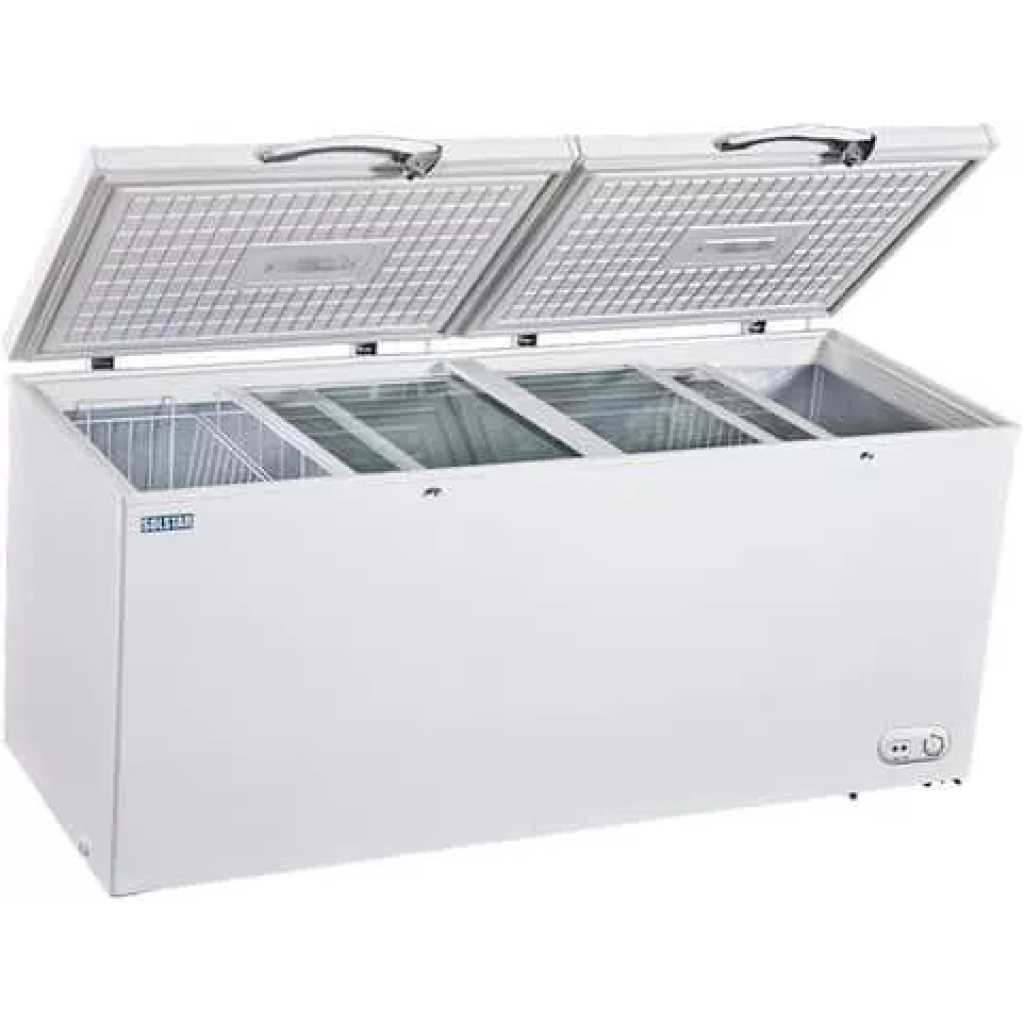 Solstar 780L CF780-SGLBSS Chest Freezer - Silver